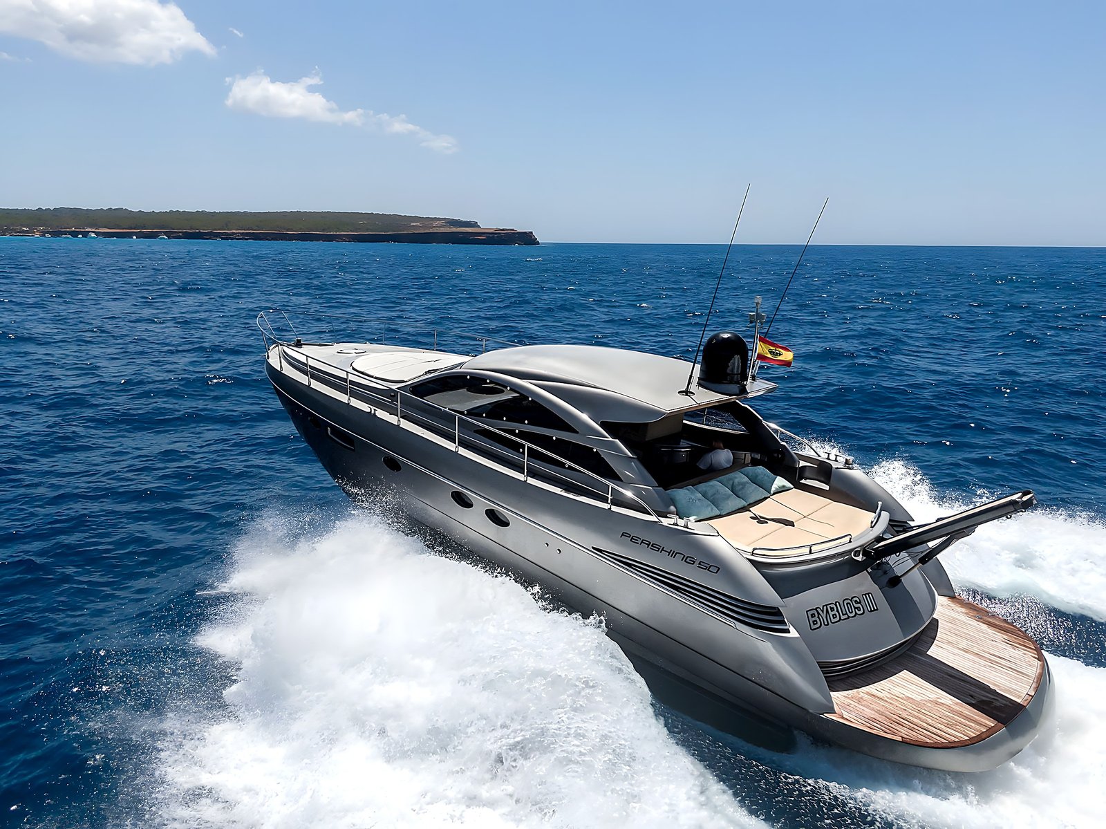 Alquiler Pershing 50 en Ibiza