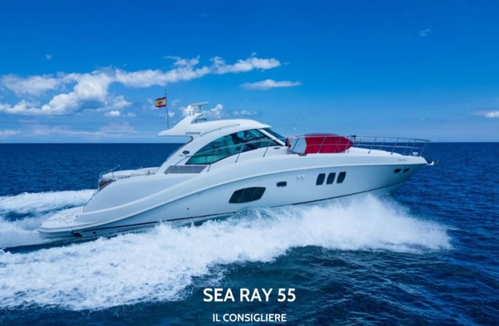 Alquiler Sea Ray 55 en Ibiza y Formentera